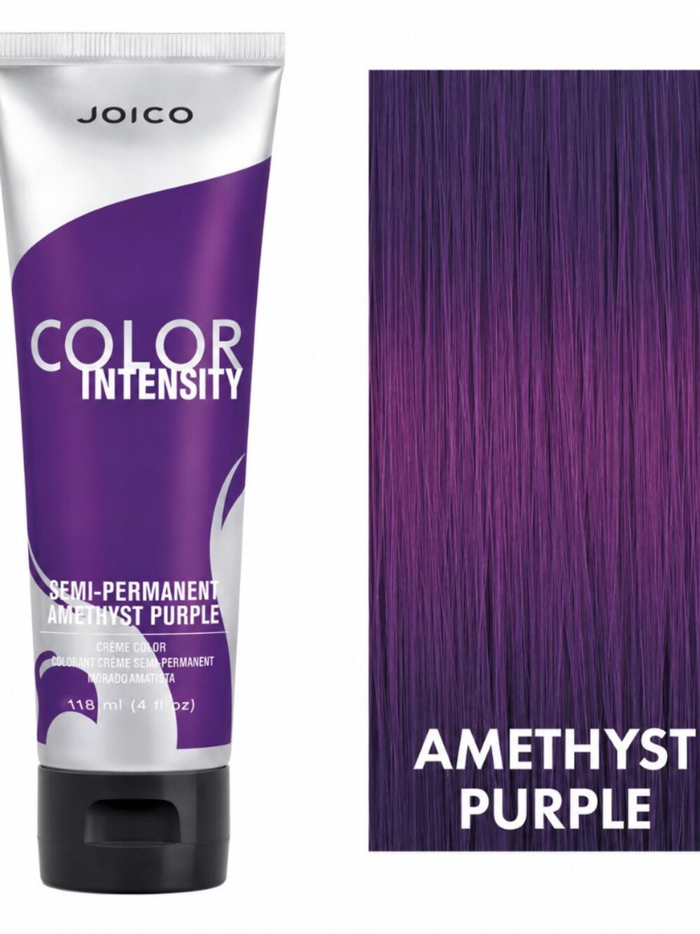 Joico Color Intensity Amethyst Purple Semi-Permanent Hair Color 4 oz